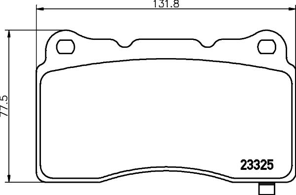 HELLA PAGID 355014451 - Bremžu uzliku kompl., Disku bremzes www.autospares.lv