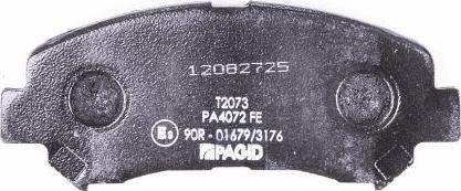 HELLA 8DB 355 015-911 - Bremžu uzliku kompl., Disku bremzes www.autospares.lv