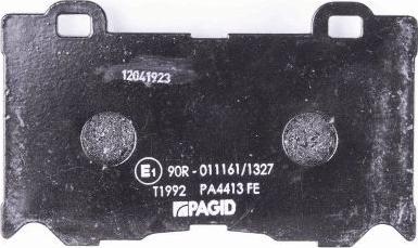 HELLA 8DB 355 015-411 - Bremžu uzliku kompl., Disku bremzes www.autospares.lv