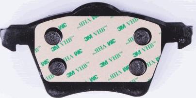 HELLA 8DB 355 010-631 - Bremžu uzliku kompl., Disku bremzes www.autospares.lv