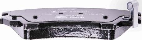 HELLA 8DB 355 013-041 - Brake Pad Set, disc brake www.autospares.lv