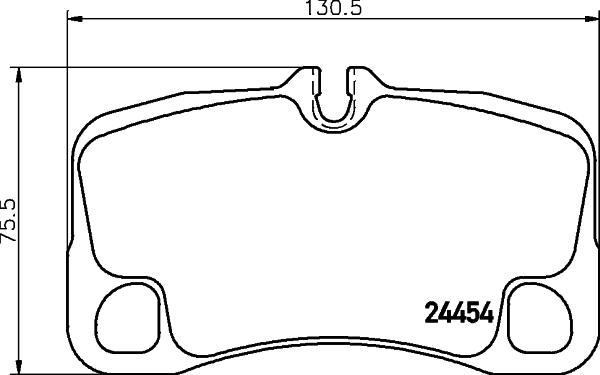 HELLA 8DB 355 016-051 - Bremžu uzliku kompl., Disku bremzes autospares.lv