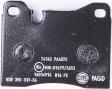 HELLA 8DB 355 017-561 - Brake Pad Set, disc brake www.autospares.lv