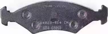 HELLA 8DB 355 017-371 - Bremžu uzliku kompl., Disku bremzes www.autospares.lv