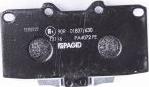 HELLA 8DB 355 017-211 - Brake Pad Set, disc brake www.autospares.lv