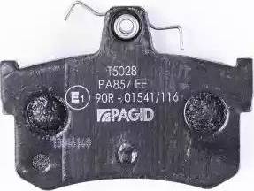 HELLA 8DB 355 017-751 - Bremžu uzliku kompl., Disku bremzes www.autospares.lv