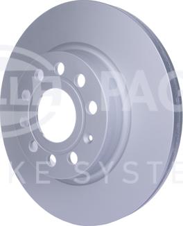 HELLA 8DD 355 109-561 - Brake Disc www.autospares.lv