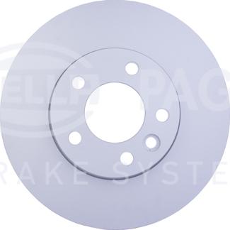 HELLA 8DD 355 109-661 - Bremžu diski www.autospares.lv