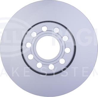 HELLA 8DD 355 109-621 - Bremžu diski autospares.lv