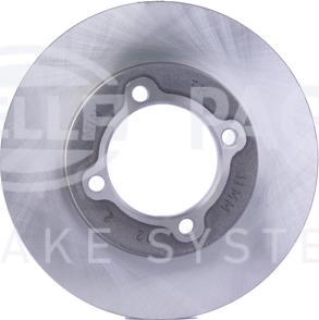 HELLA 8DD 355 109-041 - Bremžu diski www.autospares.lv