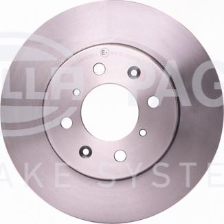 HELLA 8DD 355 105-861 - Brake Disc www.autospares.lv