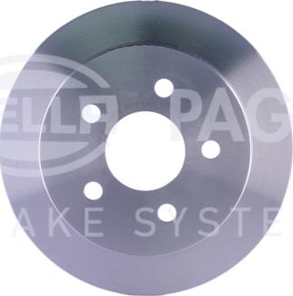 HELLA 8DD 355 106-961 - Тормозной диск www.autospares.lv