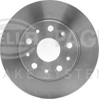 HELLA 8DD 355 106-381 - Bremžu diski www.autospares.lv