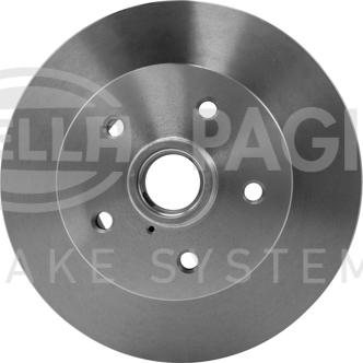 HELLA 8DD 355 100-471 - Bremžu diski www.autospares.lv