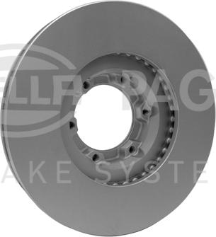 HELLA 8DD 355 100-331 - Bremžu diski www.autospares.lv