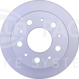 HELLA 8DD 355 108-981 - Тормозной диск www.autospares.lv