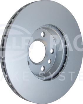 HELLA 8DD 355 108-082 - Brake Disc www.autospares.lv