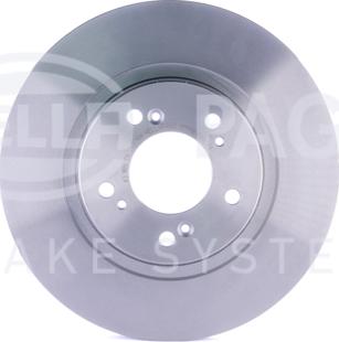 HELLA 8DD 355 108-141 - Bremžu diski www.autospares.lv