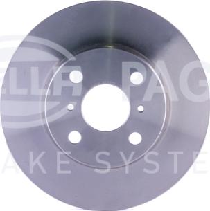 HELLA 8DD 355 108-721 - Bremžu diski www.autospares.lv