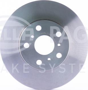 HELLA 8DD 355 103-581 - Bremžu diski www.autospares.lv