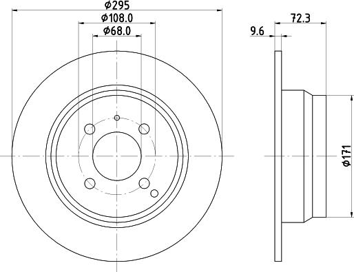 HELLA 8DD 355 102-911 - Bremžu diski www.autospares.lv