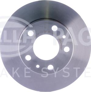 HELLA 8DD 355 107-411 - Bremžu diski www.autospares.lv