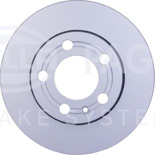 HELLA 8DD 355 107-651 - Brake Disc www.autospares.lv