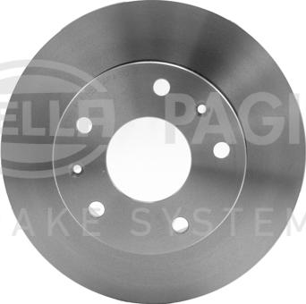 HELLA 8DD 355 107-181 - Bremžu diski www.autospares.lv