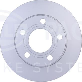 HELLA 8DD 355 107-351 - Тормозной диск www.autospares.lv