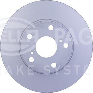 HELLA 8DD 355 119-661 - Bremžu diski www.autospares.lv