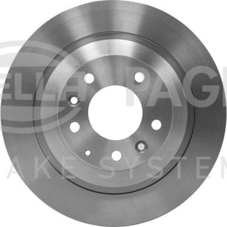 HELLA 8DD 355 114-501 - Bremžu diski www.autospares.lv