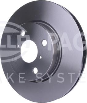 HELLA 8DD 355 114-311 - Bremžu diski www.autospares.lv