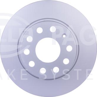 HELLA 8DD 355 116-971 - Тормозной диск www.autospares.lv