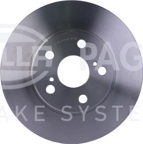 HELLA 8DD 355 110-911 - Bremžu diski www.autospares.lv