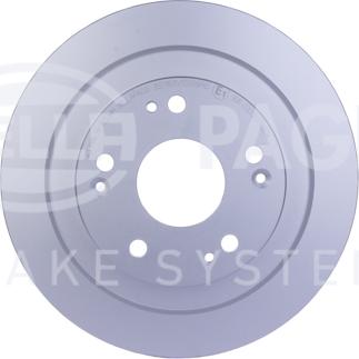 HELLA 8DD 355 118-351 - Bremžu diski www.autospares.lv