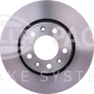 HELLA 8DD 355 113-661 - Brake Disc www.autospares.lv