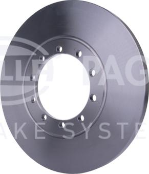 HELLA 8DD 355 113-291 - Brake Disc www.autospares.lv