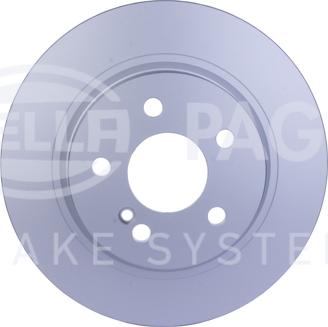 HELLA 8DD 355 129-531 - Bremžu diski www.autospares.lv