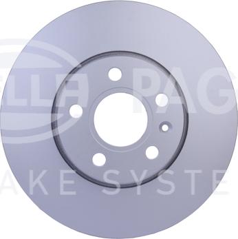 HELLA 8DD 355 125-481 - Bremžu diski www.autospares.lv