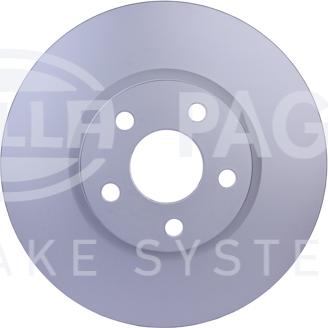 HELLA 8DD 355 125-511 - Brake Disc www.autospares.lv