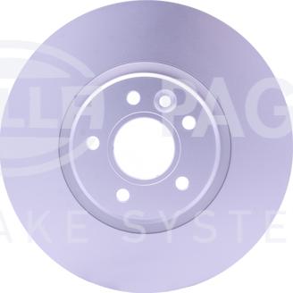 HELLA 8DD 355 125-151 - Brake Disc www.autospares.lv