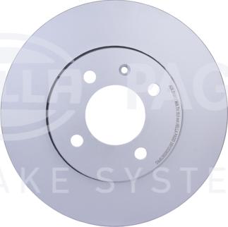 HELLA 8DD 355 125-391 - Brake Disc www.autospares.lv