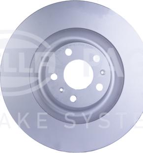 HELLA 8DD 355 128-091 - Brake Disc www.autospares.lv