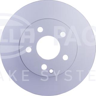 HELLA 8DD 355 128-701 - Bremžu diski www.autospares.lv