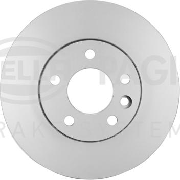 HELLA 8DD 355 123-511 - Brake Disc www.autospares.lv