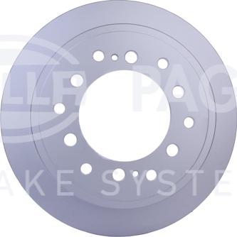 HELLA 8DD 355 122-711 - Bremžu diski www.autospares.lv