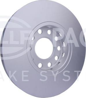 HELLA 8DD 355 127-081 - Тормозной диск www.autospares.lv