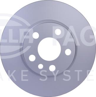 HELLA 8DD 355 127-341 - Brake Disc www.autospares.lv