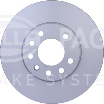 HELLA 8DD 355 127-381 - Bremžu diski www.autospares.lv