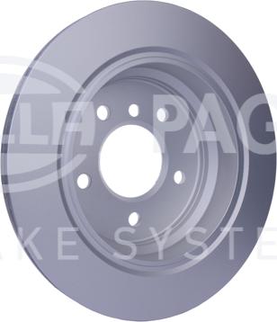 HELLA 8DD 355 127-261 - Bremžu diski www.autospares.lv